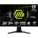 Écran gamer MSI MAG 255XF 24.5 pouces IPS 300Hz Full HD disponible chez Multitech Marrakech Maroc