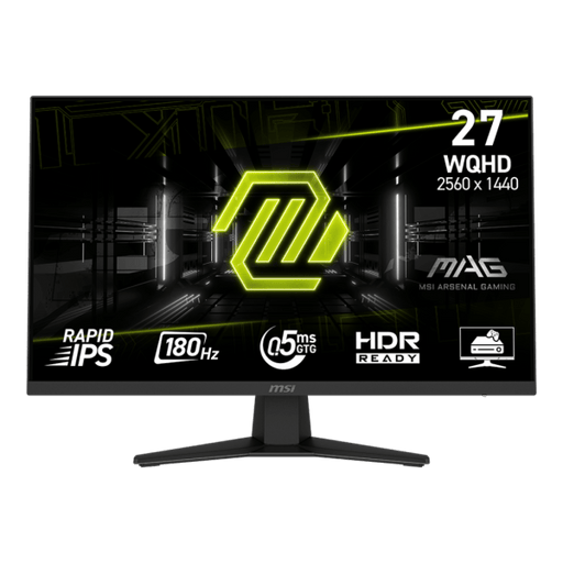Écran gamer MSI MAG 274QF 27 pouces 2K 180Hz Rapid IPS noir