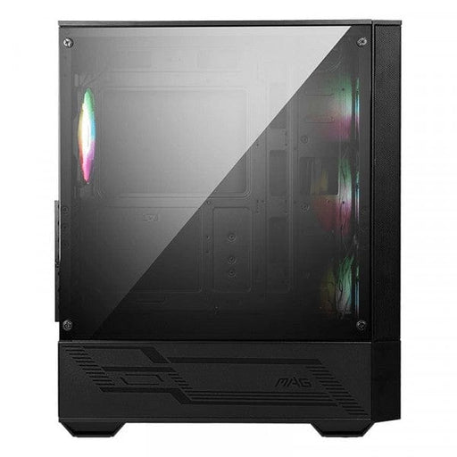 Boîtier PC MSI MAG FORGE 112R, boîtier gaming avec design moderne, éclairage RGB personnalisable et excellente gestion thermique – Disponible chez multitech.ma