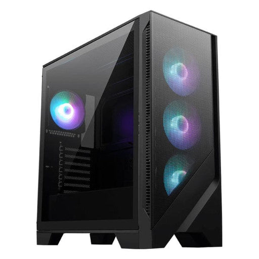 Boîtier MSI MAG FORGE 320R AIRFLOW, boîtier avec panneau mesh pour un refroidissement supérieur, éclairage RGB personnalisable et grande capacité pour les composants haut de gamme – Achetez-le chez multitech.ma