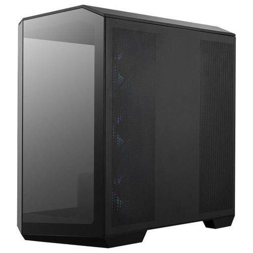 Boîtier MSI MAG Pano M100R PZ Black (Micro-ATX), boîtier avec panneau en verre trempé, éclairage RGB personnalisable et refroidissement optimisé pour PC Micro-ATX – Découvrez-le sur multitech.ma