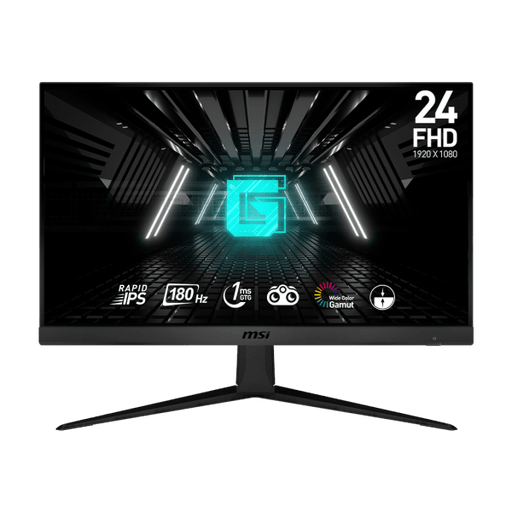 Moniteur MSI Optix G2412F 24" Full HD IPS 180Hz, 1ms - Performance de jeu supérieure avec Adaptive-Sync et connectivité HDMI et DisplayPort. chez Multitech.ma