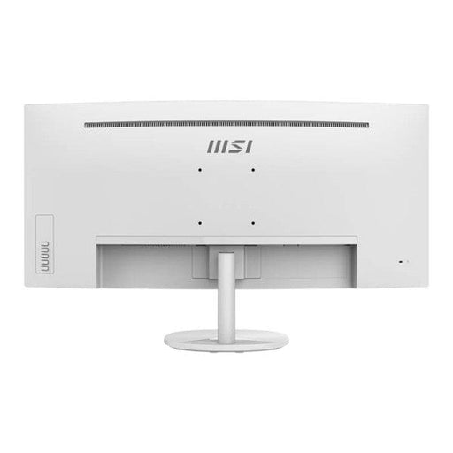 MSI PRO MP341CQW 34" - Moniteur ultra large incurvé au design blanc élégant | multitech.ma