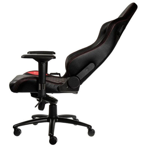 Chaise Gaming Noblechairs EPIC Black/Red avec accoudoirs 4D et dossier inclinable pour un confort optimal sur multitech.ma