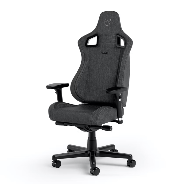 Chaise gaming Noblechairs EPIC TX Anthracite/Carbon avec accoudoirs 3D et dossier inclinable pour un confort ultime sur Multitech.ma