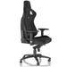 Chaise gaming Noblechairs EPIC Real Leather Black avec accoudoirs 4D et dossier inclinable pour un confort supérieur sur Multitech.ma