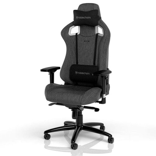 Chaise gaming Noblechairs Epic TX Fabric Edition Anthracite avec accoudoirs 4D et tissu respirant pour un confort maximal sur multitech.ma