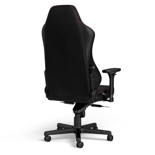 Noblechairs HERO Real Leather Black/Red – fauteuil gaming luxe avec accoudoirs 4D et cuir véritable, pour une expérience de jeu incomparable.Multitech.ma