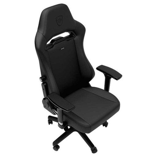 Noblechairs HERO ST Black Edition – Fauteuil gaming en similicuir avec accoudoirs 4D et dossier inclinable. Parfait pour les gamers exigeants.chez multitech.ma