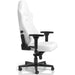 Noblechairs HERO White Edition – Fauteuil gaming en similicuir blanc, accoudoirs 4D et dossier inclinable pour un confort ultime.chez Multitech.ma