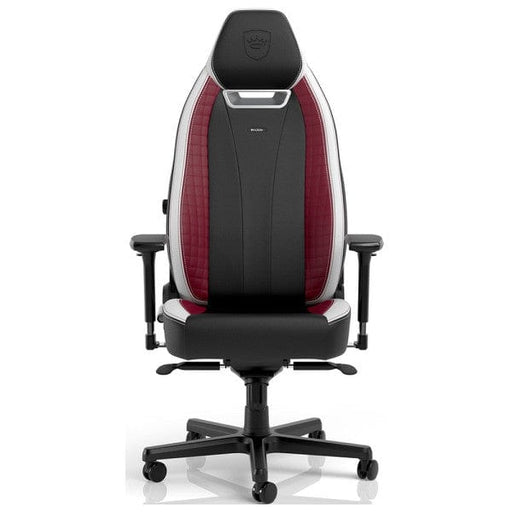 Noblechairs LEGEND Black/White/Red – fauteuil gaming moderne avec accoudoirs 4D, dossier inclinable et vinyle high-tech pour un confort de jeu ultime.chez Multitech.ma