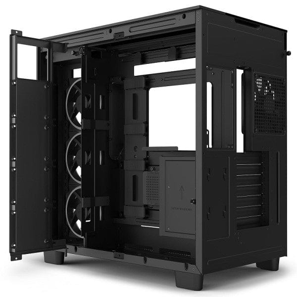 Boîtier NZXT H9 Elite (Black), boîtier avec éclairage RGB, excellente gestion thermique et espace généreux pour une configuration PC de performance – Achetez-le chez multitech.ma