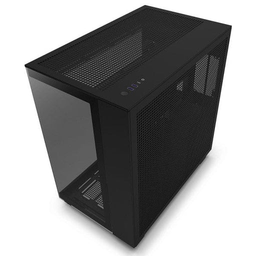 Boîtier NZXT H9 Flow Black, boîtier PC avec flux d'air amélioré grâce à des panneaux mesh et un design moderne – Découvrez-le sur multitech.ma