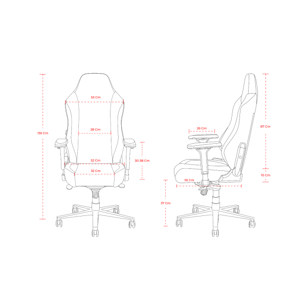 Siège Gamer SKILLCHAIRS SC12 MILESTONE en similicuir sur multitech.ma