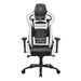 SKILLCHAIRS Throne Series Black/White siège gamer confort et style - multitech.ma