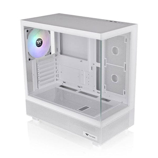 Boîtier PC Thermaltake View 270 TG ARGB Snow White avec verre trempé et ventilateurs ARGB sur multitech.ma