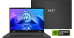 Ordinateur portable MSI Prestige 16 AI Studio B1VFG-032ES Ultra 9 185H 32Go RAM 1To SSD RTX 4060 16″ Win 11 chez multitech.ma Maroc Marrakech – puissance ultime pour création et performance.
