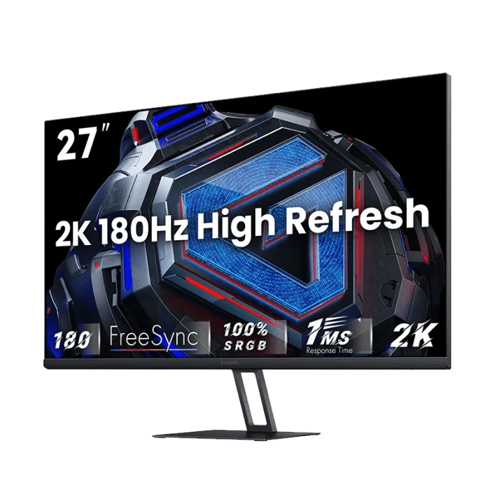 Écran gaming Xiaomi G27Qi 27" 2K, 180Hz, IPS, 1ms – Réactivité et fluidité maximales
