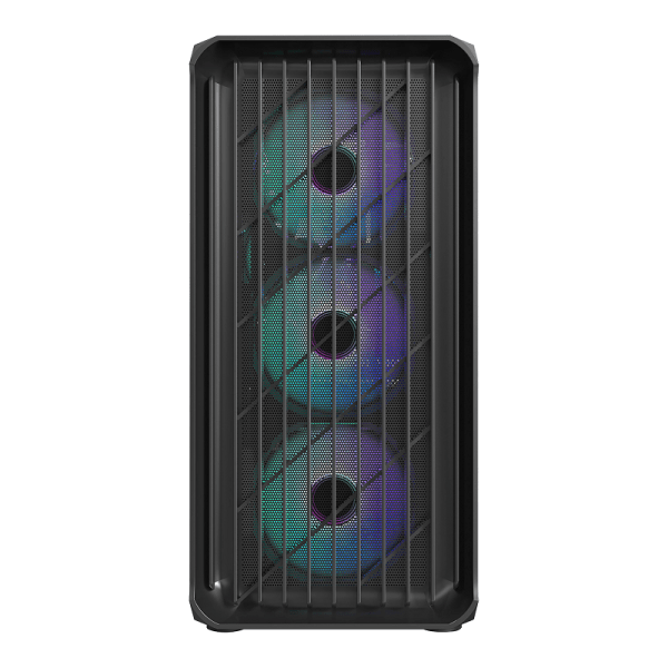 Boîtier PC Moyen Tour XTRMLAB MATRIX avec fenêtre en verre trempé et 4 ventilateurs ARGB sur multitech.ma