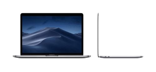 MacBook Pro 13'' Touch Bar 256 Go SSD 8 Go RAM Intel Core i5 Quadricœur à 1.4 GHz Gris sidéral Mi 2020