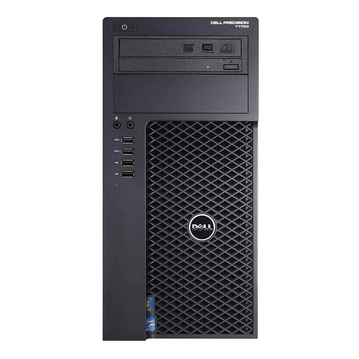 Dell WorkStation T1700 - E3-1225 V3 -  RAM 16 Go DDR4 - DISC DUR 180 Go SSD/ 500 Go HDD