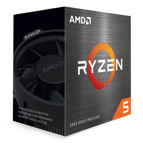 Processeur AMD Ryzen 5 5600X Wraith Stealth pour des performances de jeu et de travail exceptionnelles